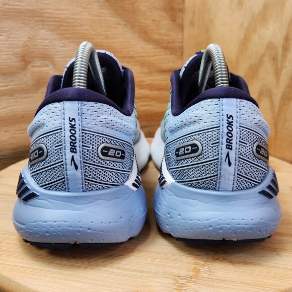 Brooks Glycerin GTS 20 Womens Blue Running Shoes Sneakers Size 9 - Picture 5 of 9